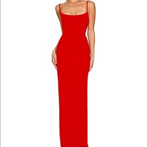 Bailey Column Gown by Nookie Red Medium